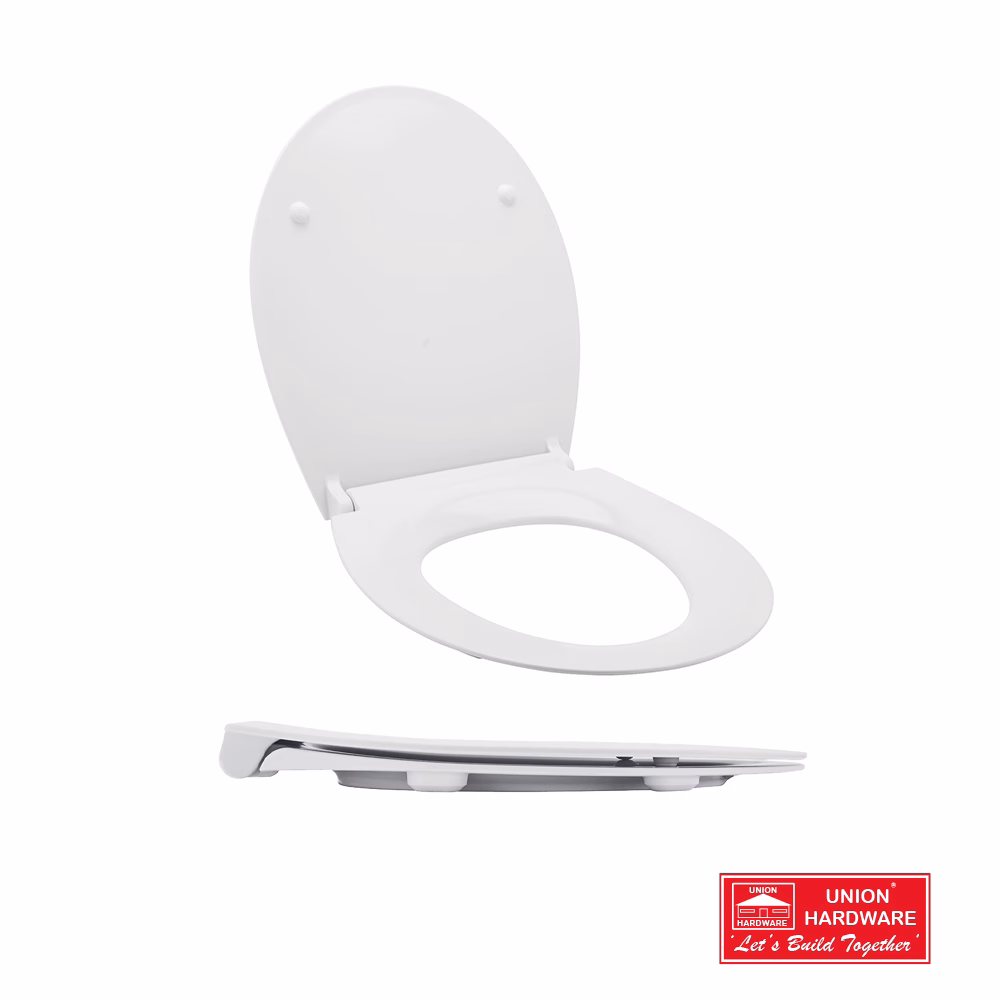 WIRQUIN EVEREST UNVESAL SLIM THERMOSET TOILET SEAT
