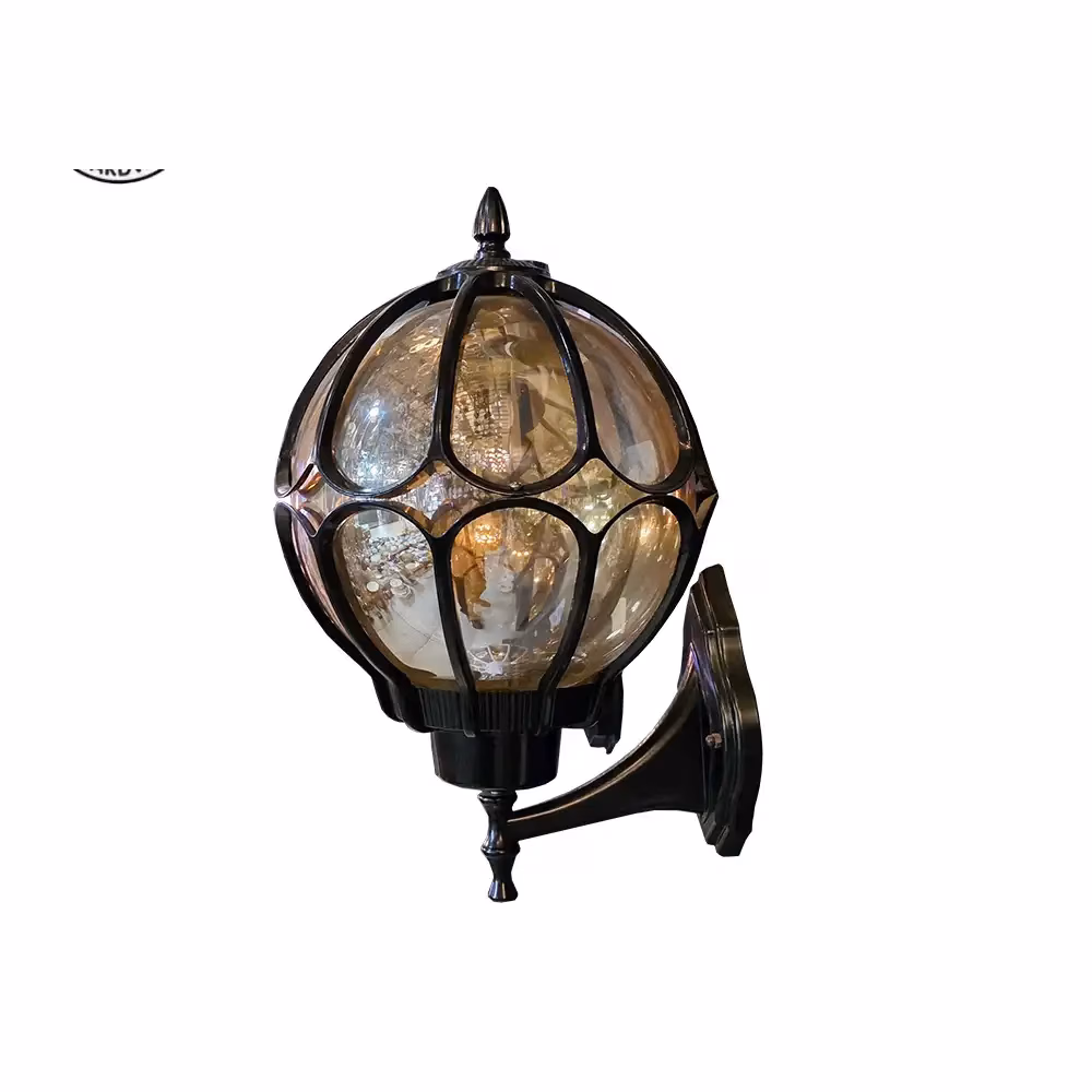 Wside Wall Lights Outside W-6697-L Bk