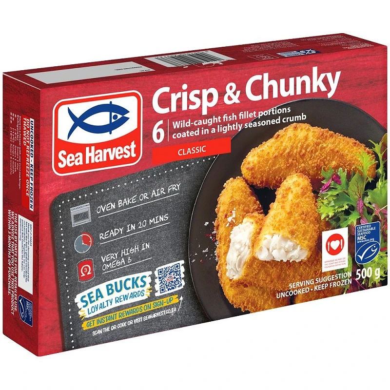 Sea Harvest Fish Fillets 600G