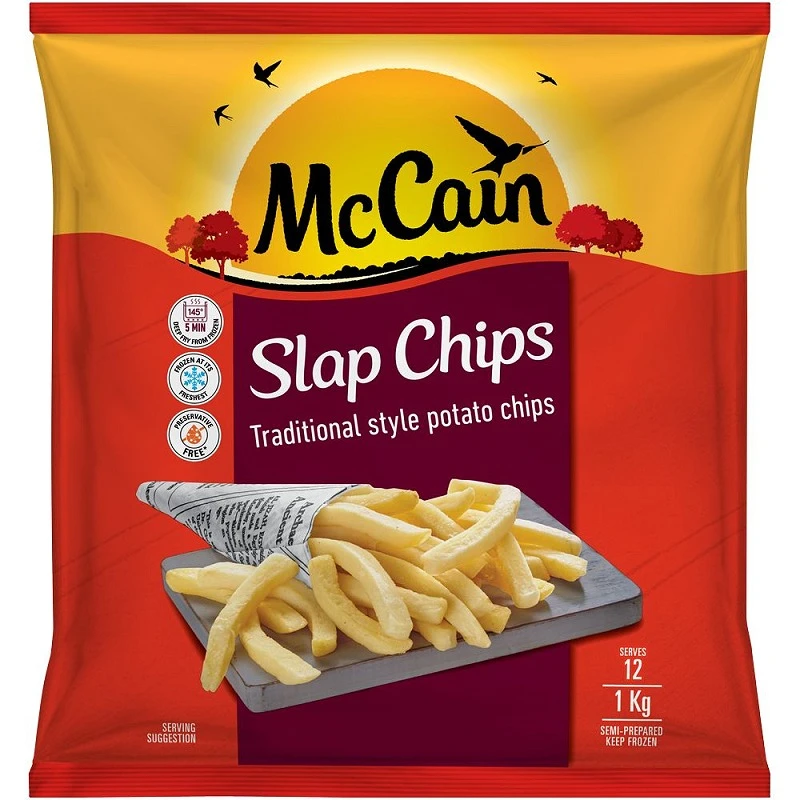 Mccain Slap Chips 1Kg