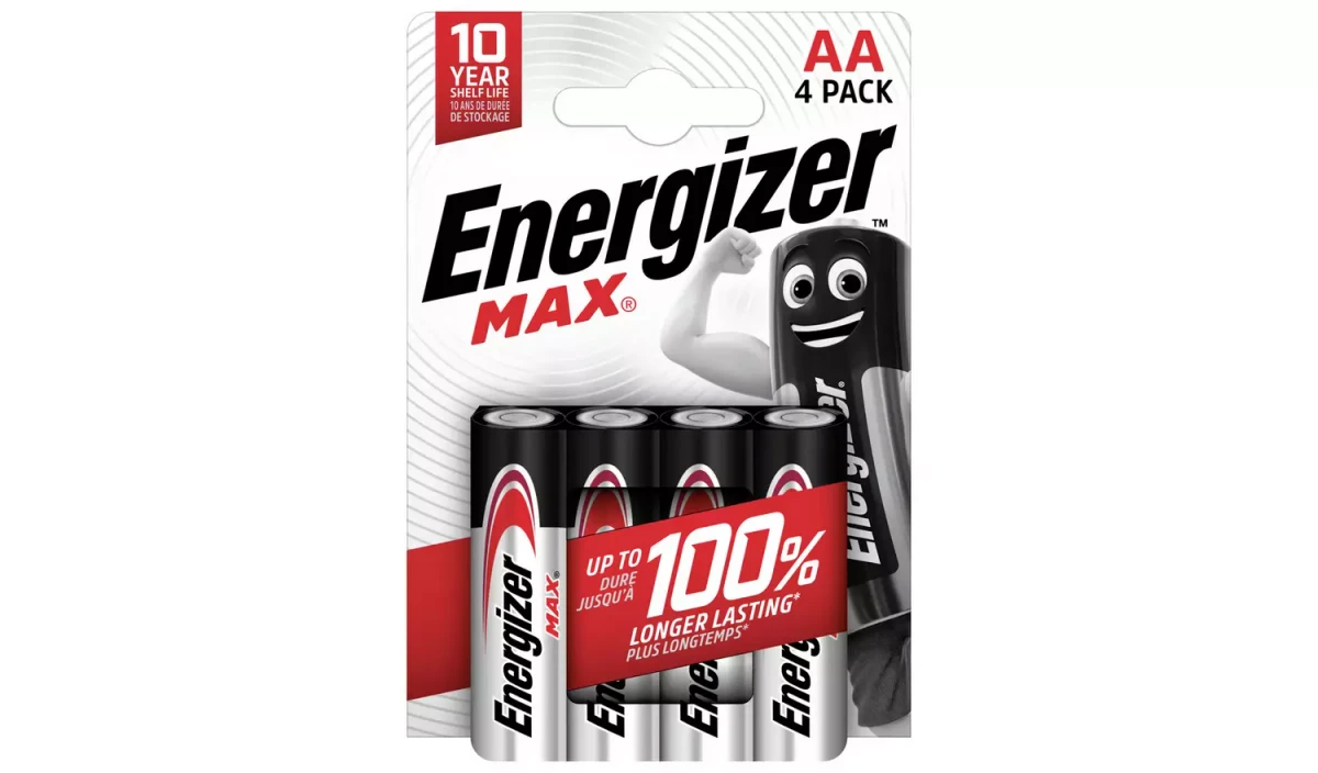 Energizer Aa Batteries 4Pk