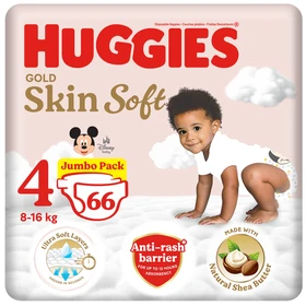 Huggies Gold Nappies/Diapers Jumbo Size 4 - 66 pack
