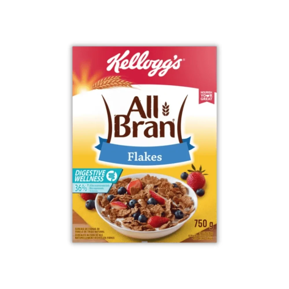 Kellogg'S All-Bran Flakes Cereal 750g