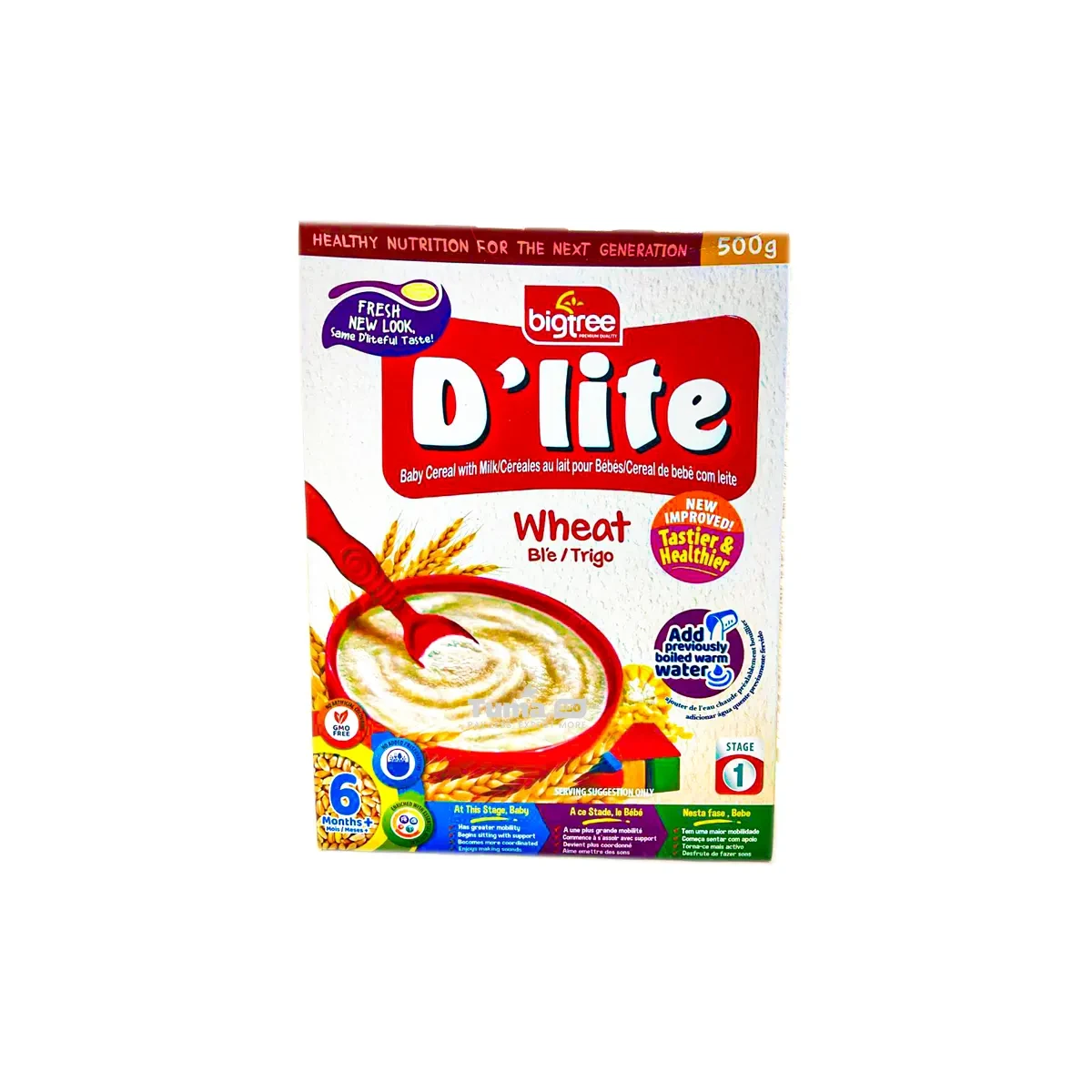 D'Lite Wheat Baby Cereal 500g
