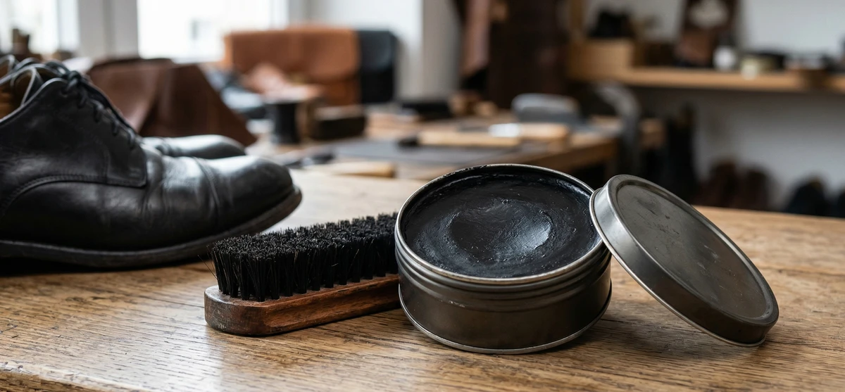 Black Shoe Polish 50ml
