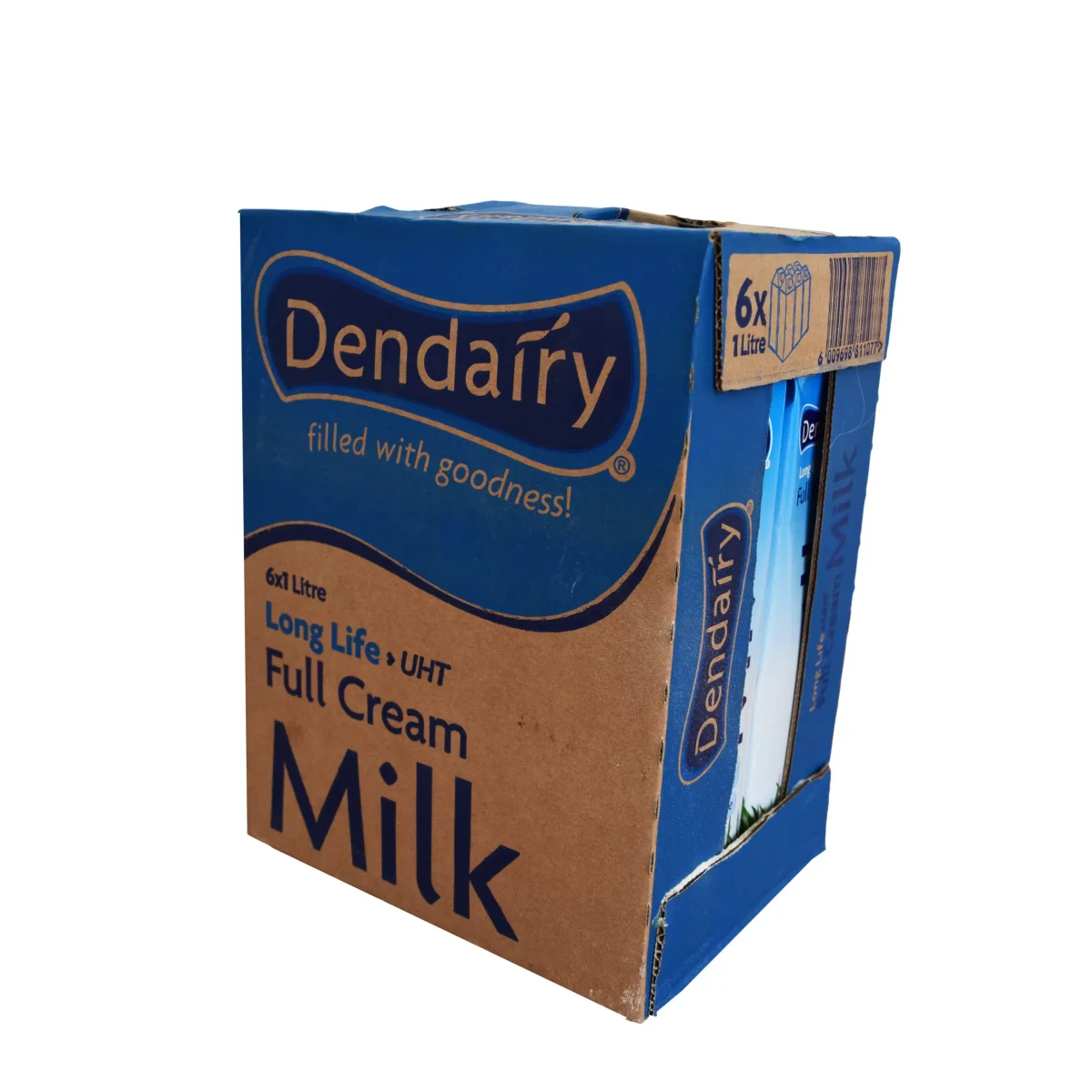 Dendairy Full Cream Milk 1L x6 pack
