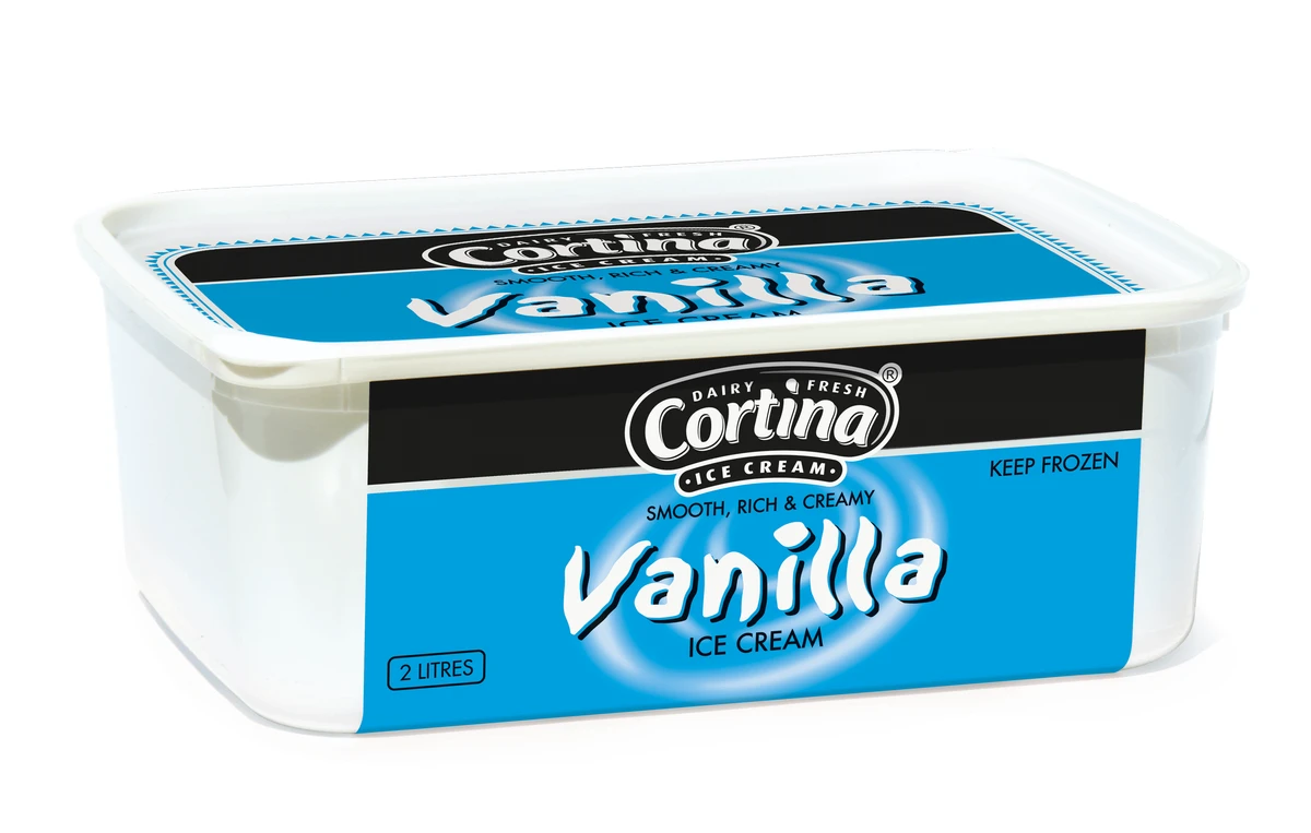 Cortina ice cream vanilla 2lt