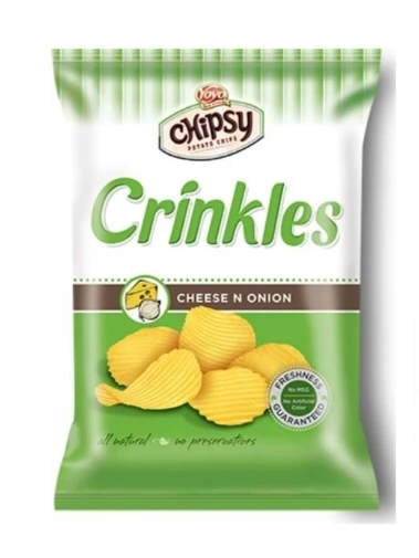 Yoyo Chipsy Crinkles Fruit Chutney Flavoured Potato Chips 125g